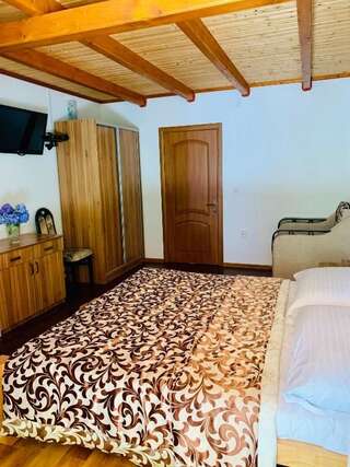Мини-отель Янтарная форель Bushtyno Двухместный номер Делюкс с 1 кроватью и дополнительной кроватью-10