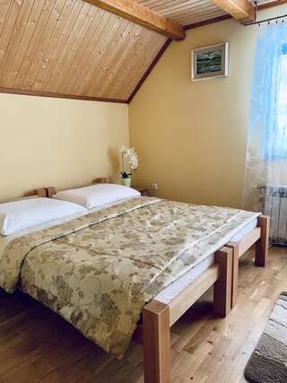 Мини-отель Янтарная форель Bushtyno Двухместный номер с 1 кроватью или 2 отдельными кроватями, вид на озеро-3